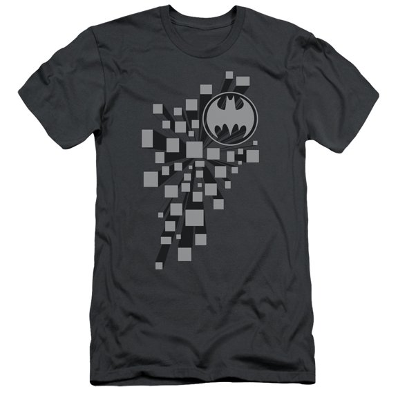 Batman - Gotham 3D - Slim Fit Short Sleeve Shirt - Small