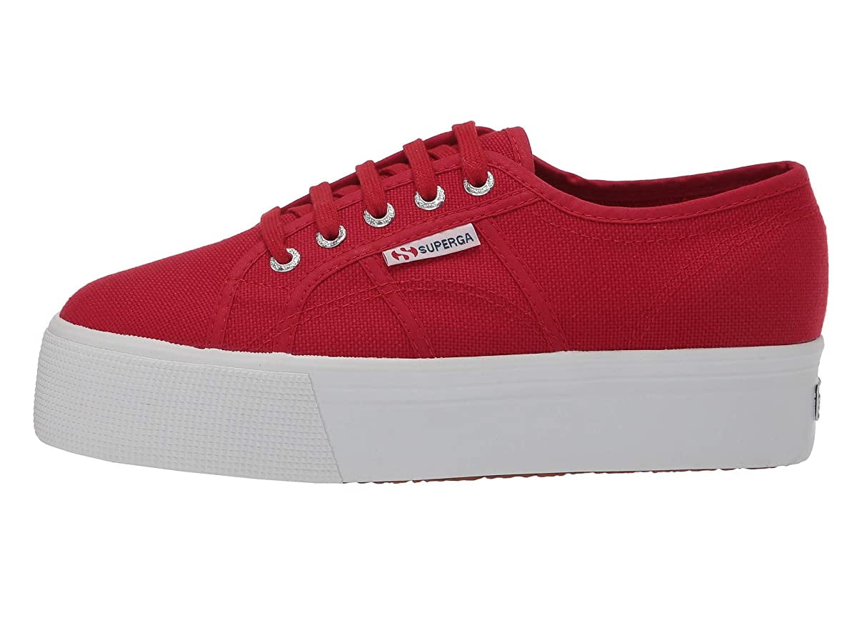 red superga platform