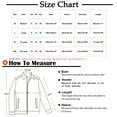 thumbnail image 3 of Fashion Plus Size Jackets for Mens Fall Multiple Pockets Button Zipper Windbreaker Solid Long Sleeves No Hat Casual Loose Coat, 3 of 8