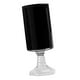 thumbnail image 4 of Jarrón de vidrio, adorno de escritorio, accesorio fotográfico decorativo, escultura francesa, estatua, flor Negro, 4 of 9