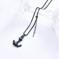 thumbnail image 4 of Anchor Urn Necklace for Ashes Cremation Necklace Keepsake Memorial Jewelry Gifts for Women Men Pendant, 4 of 5