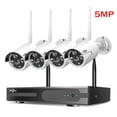 thumbnail image 1 of Hiseeu 5MP WiFi CCTV Cámara Sistema de seguridad Kit 10CH NVR Grabador Set P2P Cámaras IP inalámbricas al aire libre Sistema de videovigilancia Tan Jianjun unisex, 1 of 2