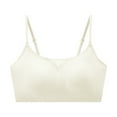 thumbnail image 2 of XFLWAM Womens Low Back Bras Invisible Backless Bra Seamless Secret Plunge Bra No Show Bra Low Cut Spaghetti Strap Bra, 2 of 8