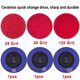 thumbnail image 3 of 103 Pcs Sanding Discs Set 2 Inches Quick Change Disc with 1/4 inch Tray Holder for Die Grinder Surface Prep Strip Grind Polish Finish Burr Rust Paint, 3 of 5