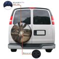 thumbnail image 4 of KAKALAD Funny Donkey Spare Tire Cover Universal Vehicle Accessories Buckle Car Tools 17”in, 4 of 6