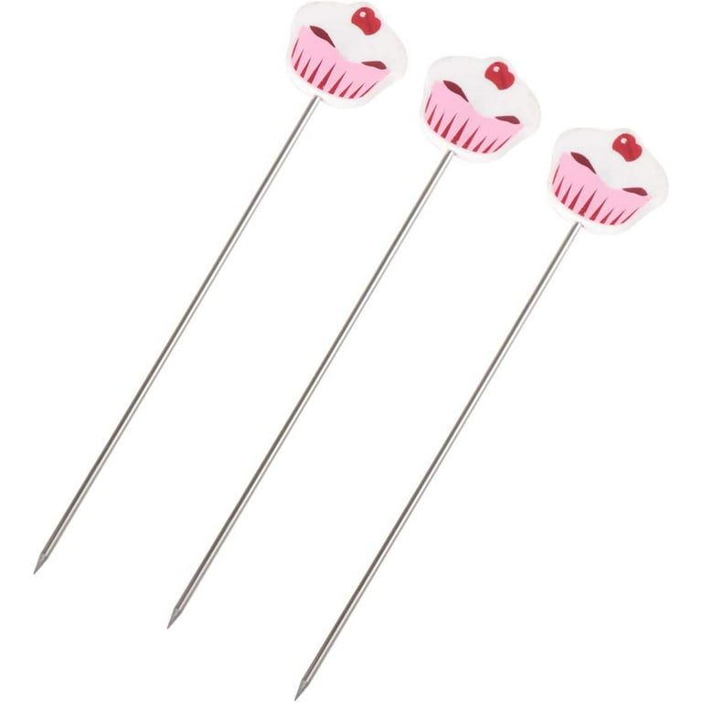 Stainless Steel Cake Tester Stick Baker Baking Needle Pastry Probe Kitchen Tool Stainless Steel Cake Tester Stick Baker Baking Needle Pastry Probe Kitchen Tool