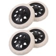 thumbnail image 2 of 4Pcs Luggage Cart Caster Wheels Shopping Cart Casters Trolley Casters Replacement, 2 of 5