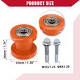 thumbnail image 5 of Unique Bargains 2 Set 8mm Chain Roller Pulley Tensioner for Motorcycle Mini Bike ATV 125cc 140cc 160cc XR125 Orange, 5 of 6