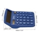 thumbnail image 2 of Calculadora de escritorio Uxcell, 12 dígitos, gran pantalla LCD, calculadora electrónica de energía solar, doble alimentación, azul oscuro, 2 of 6