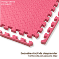 thumbnail image 4 of Tapete Antigolpes para Bebé INMATMEX de Goma EVA Multicolor de 60x60 cm Acolchonado y Lavable con 32 Piezas 11.52 m2, 4 of 5