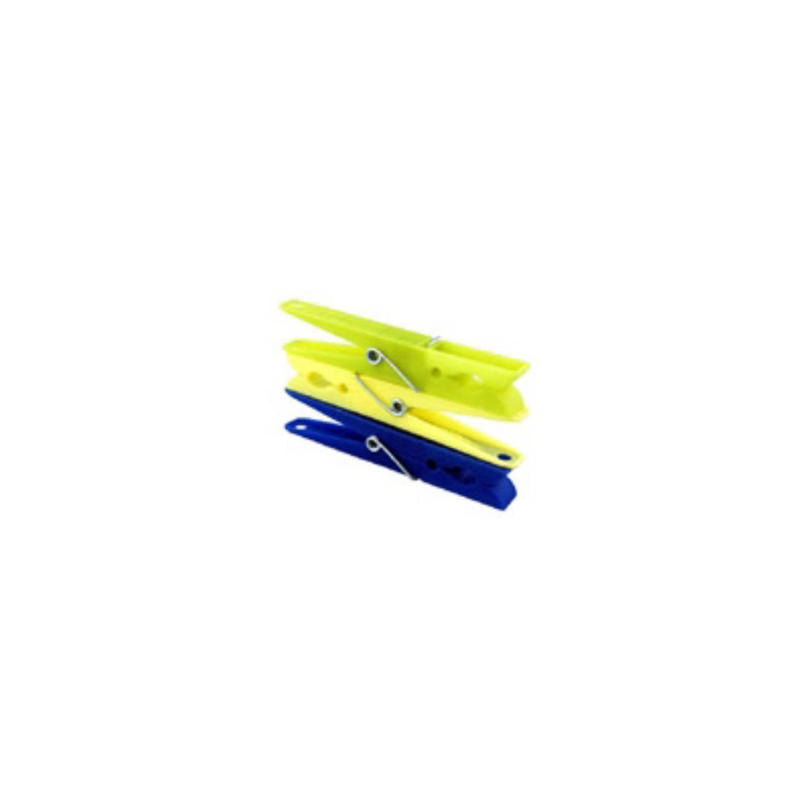 Minky Homecare 36 Multi Color Plastic Clothespins with Clothespin Bag
