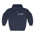 thumbnail image 5 of Randy Orton RKO #OuttaNoWhere Navy Blue Zipper Hoody, 5 of 6