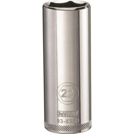 UPC: 0076174768701 | Stanley Tools 227859 22mm Deep Socket – 0.5 in. Drive