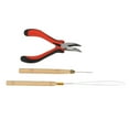 thumbnail image 4 of Hair Extensions Link Beads Kit,Hair Extension Tool Kit Hair Extensions Pulling Needle Hair Extension Kit Elevated Design, 4 of 7