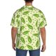 thumbnail image 3 of Fotbe Green Peas Camisa Estampada de Manga Corta para Hombre, Casual de Verano, Estilo Playero, Sin Arrugas-Small, 3 of 5