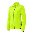 thumbnail image 5 of Port Authority Ladies Zephyr Reflective Hit Full Zip Jacket-4XL (Safety Yellow/ Deep Black), 5 of 6