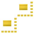 thumbnail image 4 of Seitruly 10X tarjeta de invitación boda DIY Prop multicolor ducha Color sólido regalo multicolor negocios sobre amarillo Amarillo 176x125mm 2Conjunto, 4 of 6