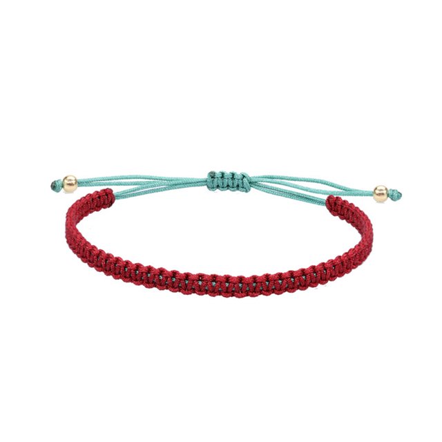 Brazalete de joyería Qarigey de Hilo de cera decoración de mano tipo 19