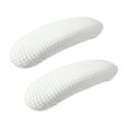 thumbnail image 1 of veasfak Office Chair Armrest Covers Removable Comfortable Elastic Protective Sleeve Machine Washable Slipcovers Arm Rest Covering white, 1 of 9