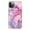 Pink, variant on ELEHOLD for iPhone 12 Pro Max 6.7 inch Marble Case, Clear Electroplated Frame Soft TPU Anti-Scratch Wear-Resistant Wireless Charging Slim Fit Transparent Case for iPhone 12 Pro Max, Purple