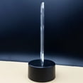 thumbnail image 4 of Lampe Visuelle 3D Changeant de Couleur LED Veilleuse Tactile Design Chaton, 4 of 8