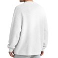 thumbnail image 4 of StSilkitty Long Sleeve T-Shirts for Men Loose Casual Crew Neck Pullover Tops Lightweight Comfy Breathable Shirts, 4 of 8