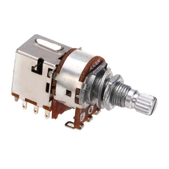 Potenciómetro de Guitarra shamjiam A500K- Push Pull para Guitarra Eléctrica