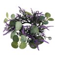 thumbnail image 1 of Green Candle Ring Flower With Imitation Leaves Spring Green Leaf Flower Column Stand Suitable For Home Weddings Parties Table Center Door Decorations Outdoor Autumn Wire for Hanging Dog Welcome Dog, 1 of 4