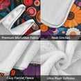 thumbnail image 3 of Yayeee Throw Blanket for Couch Soft Warm 50" x 60" Sofa Chair Bed Decoration, Purple Flowers, 3 of 7