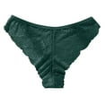 thumbnail image 7 of Sunvit-Panties Juniors Lace Underwear Size S Green - Soft Nylon Spandex Low-Rise Lace Panties with Scalloped Edge & Floral Motif, 1 Pack, 7 of 7