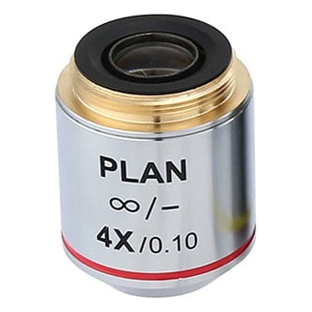 Plan Infinity Object 4X 10X 20X 40X 60X 100X High Quality 195 Achromatic Microscope Objective Microscope Parts RMS Thread