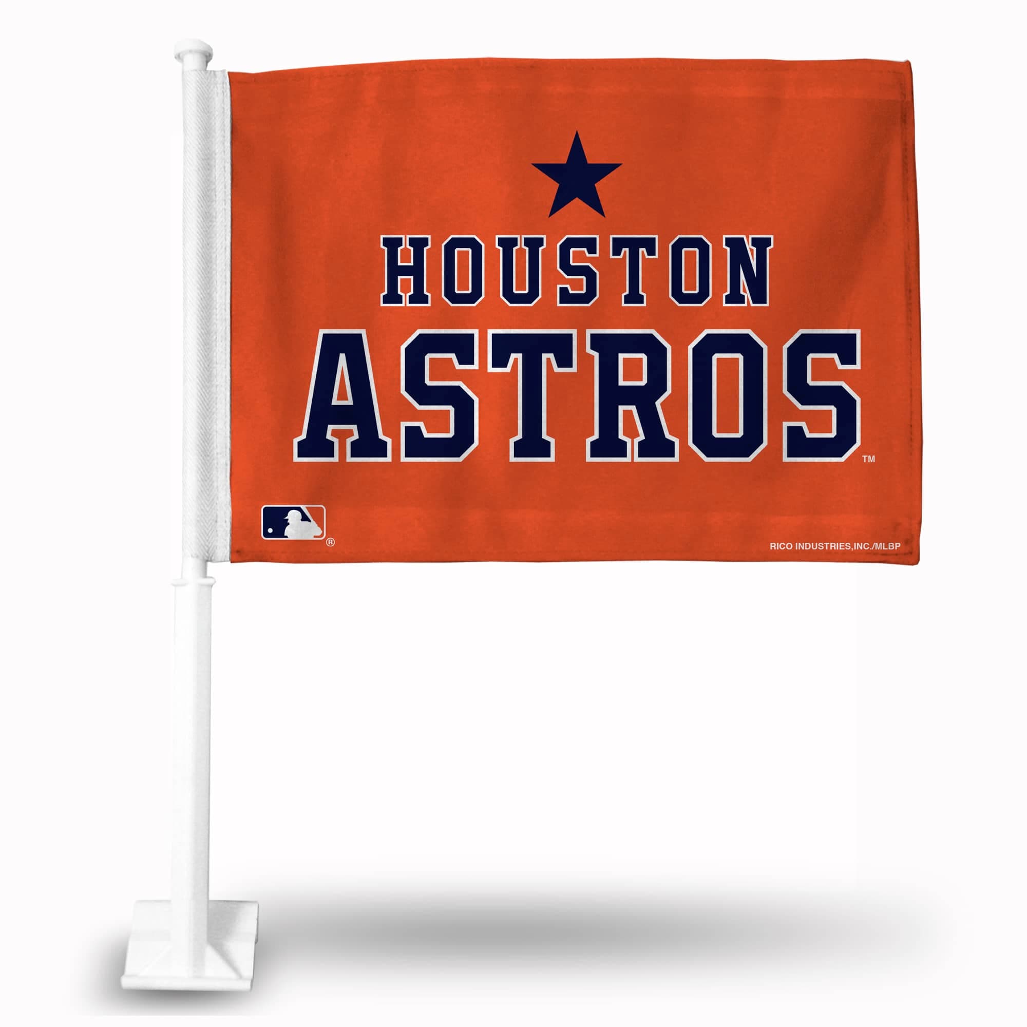 Houston Astros Car Flag Orange