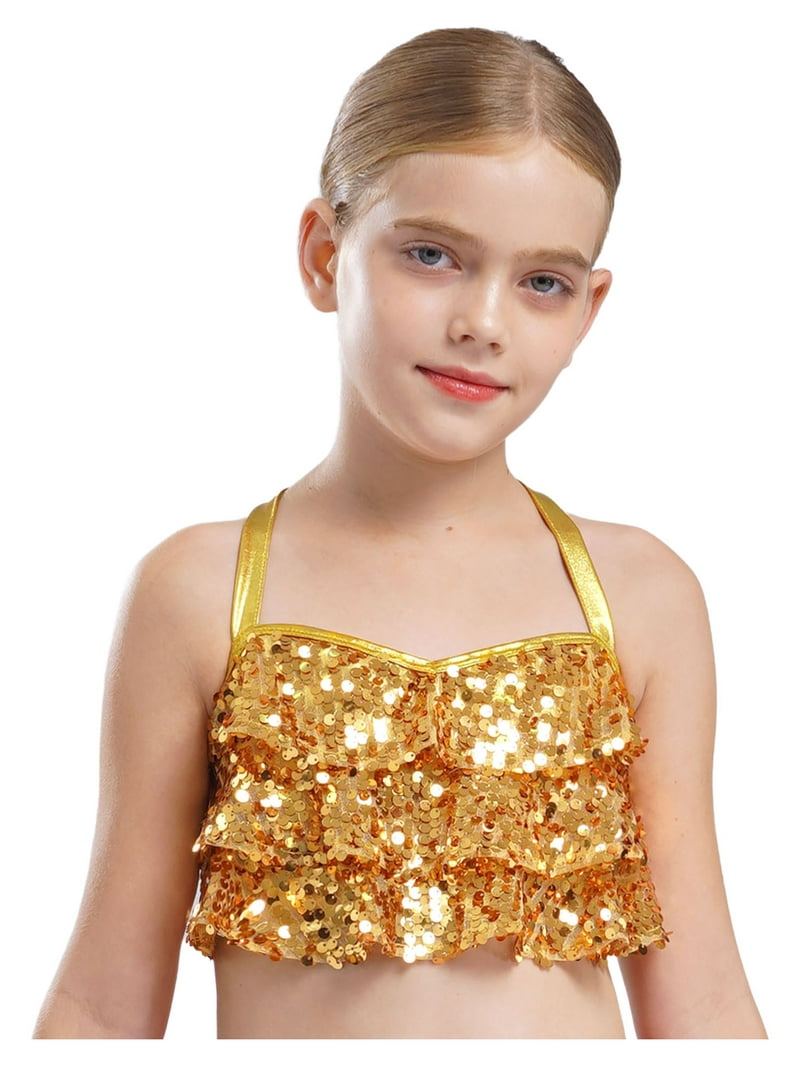 gold ballet dress Lyrical Costume Modern Dance Leotard Girl Women Modern Ballet Dance Dress  Stage Performance Competition Wear Contemporary Dance Cloth – MiDee Dance  Costume main image 0