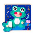 thumbnail image 3 of Baby Toys 3D Wooden Puzzles Educational Cartoon Animals Early Learning Cognition Jigsaw Puzzle Game For Children Toys, 3 of 4