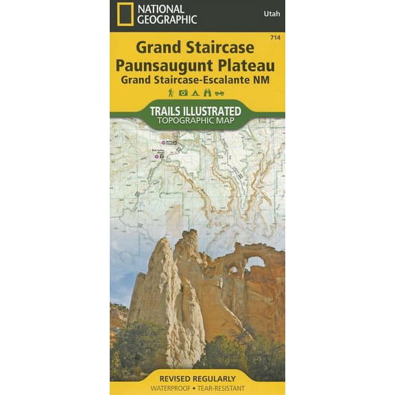 National Geographic Trails Illustrated Map: Grand Staircase, Paunsaugunt Plateau [grand Staircase-Escalante National Monument] - Folded Map