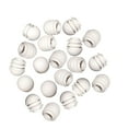 thumbnail image 2 of 20Pcs Round Tube Inserts 19mm Furniture Protection for Luggage Racks Ladders 19mmx20mm, 2 of 10
