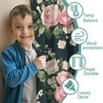 thumbnail image 3 of Blackout Kids Curtains,Pioneer Flower Childrens Insulated Curtains Set Of 2,Bedroom Essentials,Toddler Room Decor 42x54in(106x137cm), 3 of 4