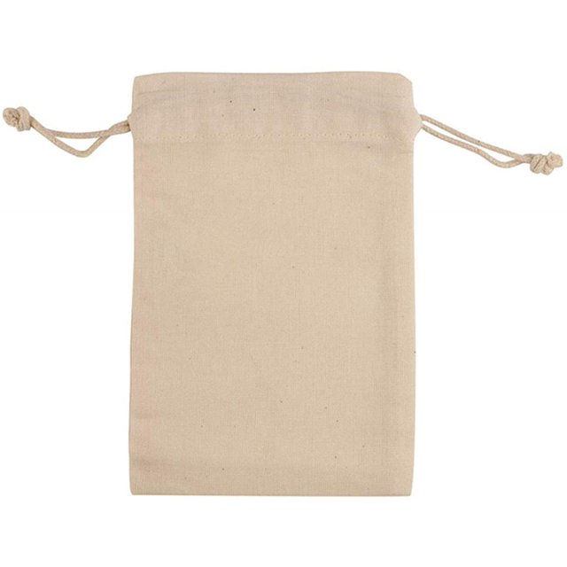 KUPOO 30PS Cotton Bags Cotton Muslin Bags Drawstring Muslin Bag for Wedding Party Favor and DIY Craft (6x8 Inch)