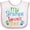 White and Pink, variant on Inktastic My Gramps Loves Me Boys or Girls Baby Bib