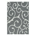 thumbnail image 3 of Unique Loom Decatur Collection Area Rug - Scroll (2' 2" x 3' 1" Rectangle Dark Gray/Ivory), 3 of 7