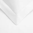 thumbnail image 3 of 300-Thread Count 100% Egyptian Cotton Lightweight Solid Duvet Cover Set White / Twin, 3 of 5