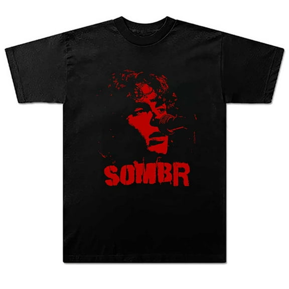 Sombr Shadow Pic 2025 Tour Merch Summer Unisex Short-sleeved T-shirt Fashion Printed Casual Stylish Design Tee