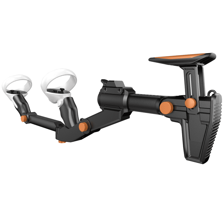 Yuiturt VR Stock Zubehör, VR Stock für Meta Quest 3 – Magnetische VR Gun Stock Halterung kompatibel mit Meta Quest 3 Controllern, leicht abnehmbar und sorgt für verbesserte Stabilitä