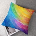 thumbnail image 7 of JRXY Pillow Covers Art Rainbow LGBT Print Throw Pillow Covers Farmhouse Pillowcase Home Decor Living Room House Decorative Cushion Case for Couch 2 pcs White, 7 of 7