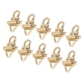 thumbnail image 2 of Turn Lock, Glossy  Purse Lock Classic Design Premium Alloy  For Bag For Wallet For DIY, 2 of 8