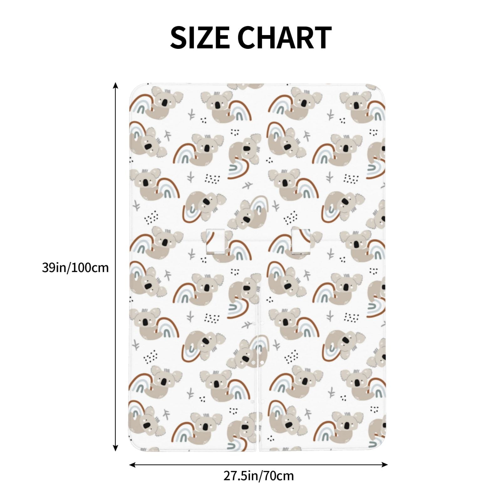 Car Seat Cover Baby - Rainbow Koala Print Breathable Infant Car Seat Cover for Baby Carseat, Lightweight Comfort Baby Essentials Must Haves Newborn Stuff for Girl Boy