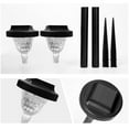 Super Bright Solar Lights Outdoor Impervious Lights 2pc Dusk To First super-bright-solar-lights-outdoor-impervious-lights-2pc-dusk-to-first