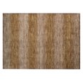 thumbnail image 2 of Addison Rugs Chantille Indoor/Outdoor Transitional Stripe Brown Machine Washable Rectangle Rug, 1'8" x 2'6", 2 of 7