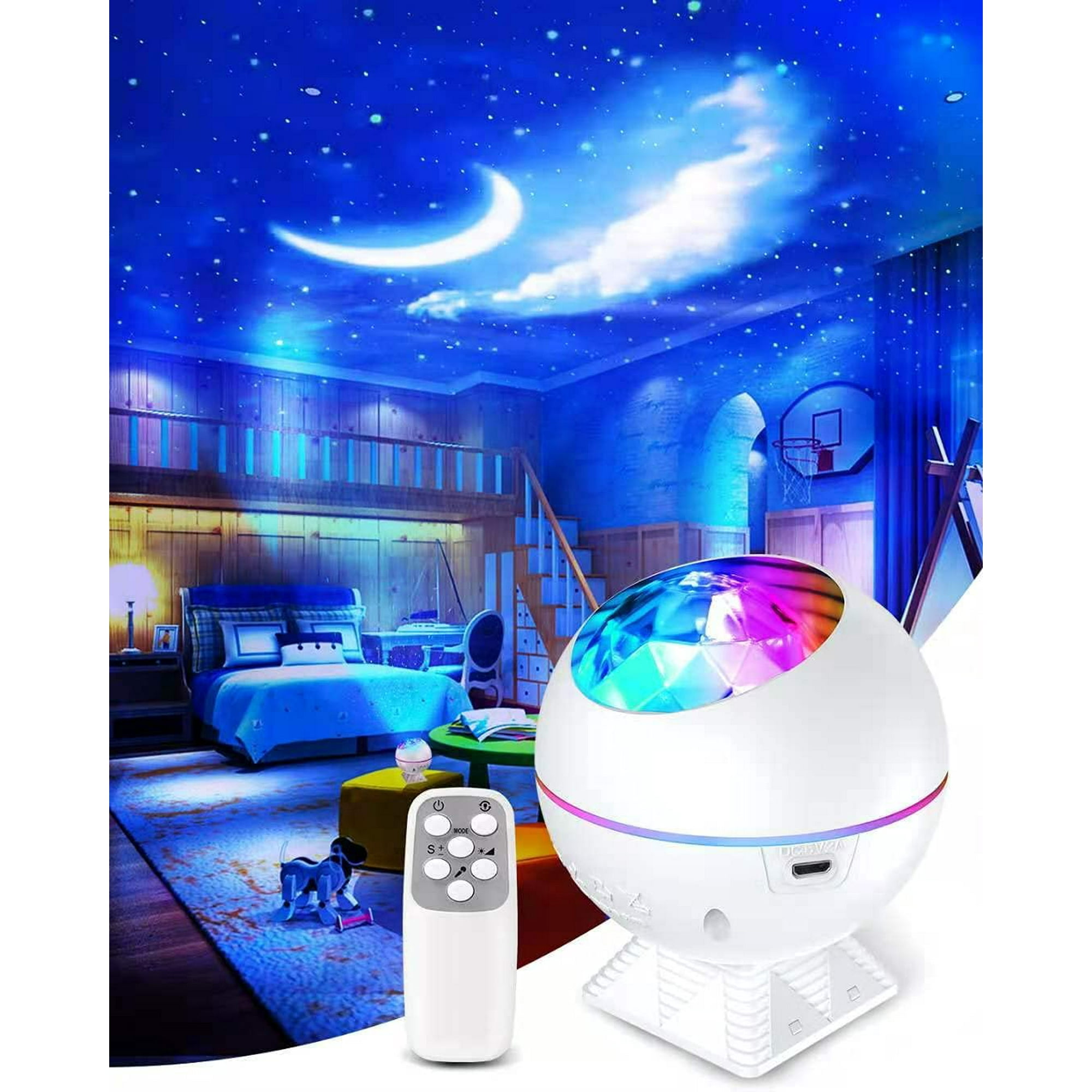 Galaxy Projector Star Projector Night Light Projector with Bluetooth  Speaker Sky Room Projector Light Galaxy 360 Pro for Bedroom Remote Control  43 Lighting Modes Birthday Gifts for Kids | Walmart Canada