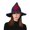 Navy Blue, variant on AOOOWER Vampires Hats Party Girls Hats Dramatic Hat Accents for Soft Fashionable Hat Gothicism Witch Costume Hat Outdoor Activity Hat for Male